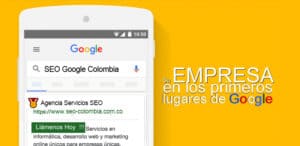 posicionamiento seo google primeros lugares en Colombia